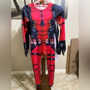 Kids Superhero Costume - Red and Black